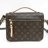 Louis Vuitton Monogram Pochette Metis MM PVC  Shoulder Bag