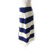Gucci skirt 691664 Outer: 100% wool, Lining: 95% wool, Lining: 4% nylon, Lining: 1% polyurethane, Embroidery: 100% polyester Ivoryx navy Women XS