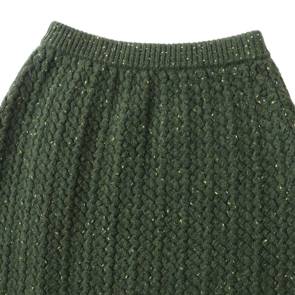 Gucci skirt 713317 Outer fabric: 69% wool, Outer fabric: 15% cotton, Outer fabric: 11% rayon, Outer fabric: 5% nylon, Trimming 1: 100% wool, Trimming 2: 65% wool, 15% cotton, 12% rayon, 7% nylon, 1% polyurethane Green red Women S