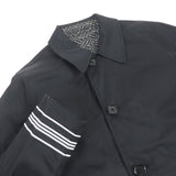Burberry Stainless collar coat 8029656 Main: 100% nylon black mens 44
