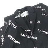 Gucci tailored jacket 676014 Outer: 70% cotton, Outer: 30% polyester, Lining: 100% rayon black The Hacker Jumbo GG Jacket mens 48