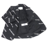 Gucci tailored jacket 676014 Outer: 70% cotton, Outer: 30% polyester, Lining: 100% rayon black The Hacker Jumbo GG Jacket mens 48