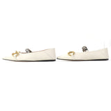 Gucci pumps 621161 Main: Leather Ivory Women 35 1/2
