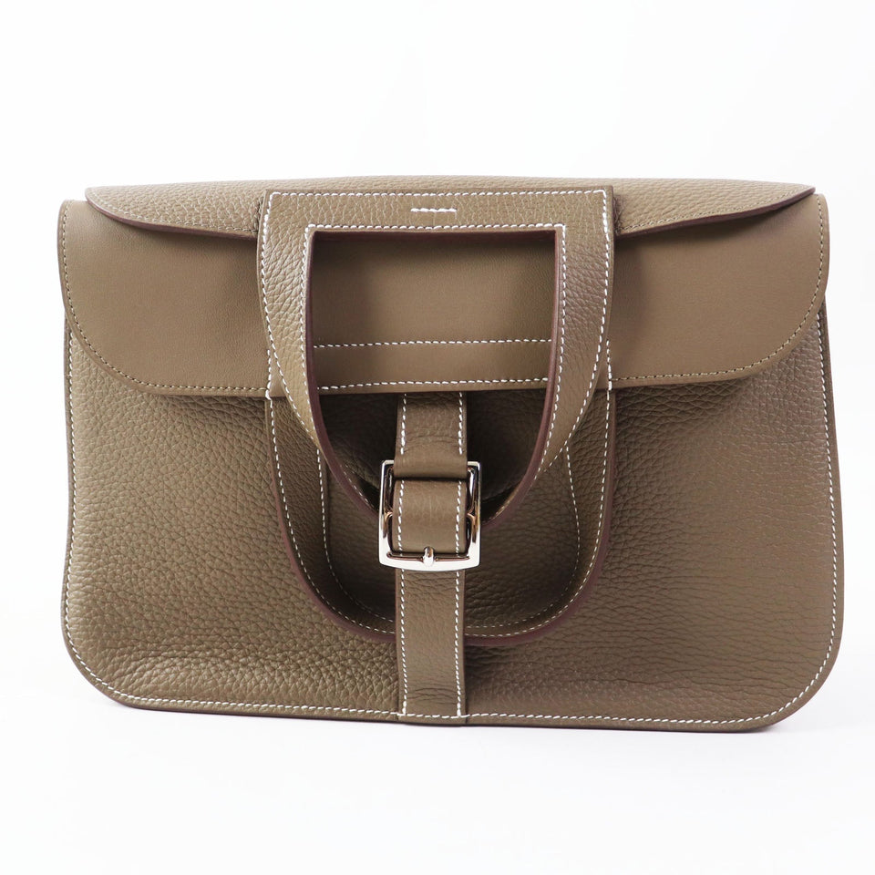 Hermes Shoulder Bag Taurillon Clemence Etope Arzan 31 Women