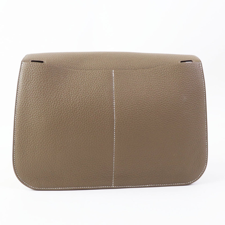 Hermes Shoulder Bag Taurillon Clemence Etope Arzan 31 Women