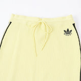 Gucci Long skirt 697710 Outer material: 54% rayon, Outer material: 27% polyester, Outer material: 2% polyurethane, Part: 100% polyester Yellow black Women L (175/74Y)