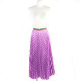 Gucci Pleated skirt 696770 Main: 100% polyester, Part: 100% nylon purple Women 42