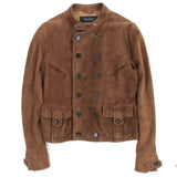 Gucci leather jacket Main: Suede Brown mens 50
