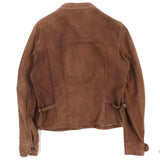 Gucci leather jacket Main: Suede Brown mens 50