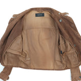 Gucci leather jacket Main: Suede Brown mens 50