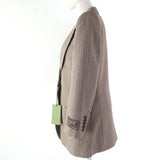 Gucci tailored jacket 691270 wool Brown 42