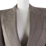Gucci tailored jacket 691270 wool Brown 42