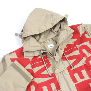Burberry Blouson 8051865 Main: 59% cotton, Main: 41% nylon, Part: 100% leather beige mens M