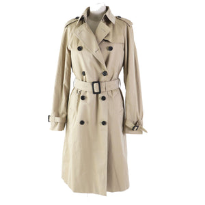 Burberry LONDON trench coat B1A83-100-51 Outer: 100% cotton, Lining: Cotton, Lining: Cupra, Accessories: Cowhide Lining: 100% wool Lining (separate fabric): 100% cupra beige Women 42