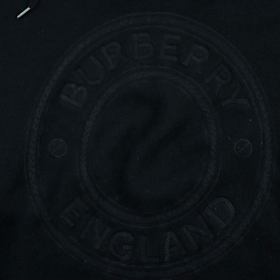 Burberry Hoodie Main: 100% cashmere black mens Notation size unknown