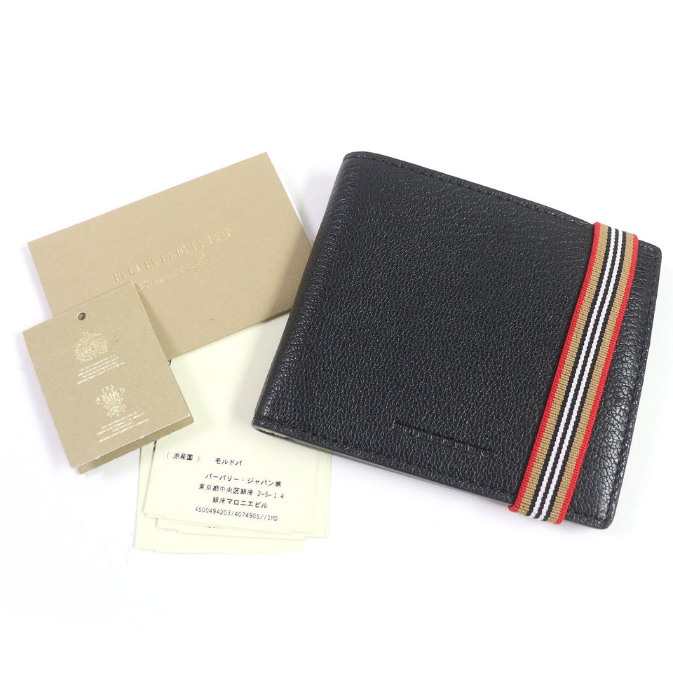 Burberry Bill Compartment 4074905 Main: Goatskin black mens