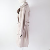 Burberry trench coat Outer: 100% cashmere, Lining: 100% cupra, Part: 100% wool, Sleeve lining: 100% viscose Light pink beige SANDRINGHAM Sandringham Women 44