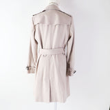 Burberry trench coat Outer: 100% cashmere, Lining: 100% cupra, Part: 100% wool, Sleeve lining: 100% viscose Light pink beige SANDRINGHAM Sandringham Women 44