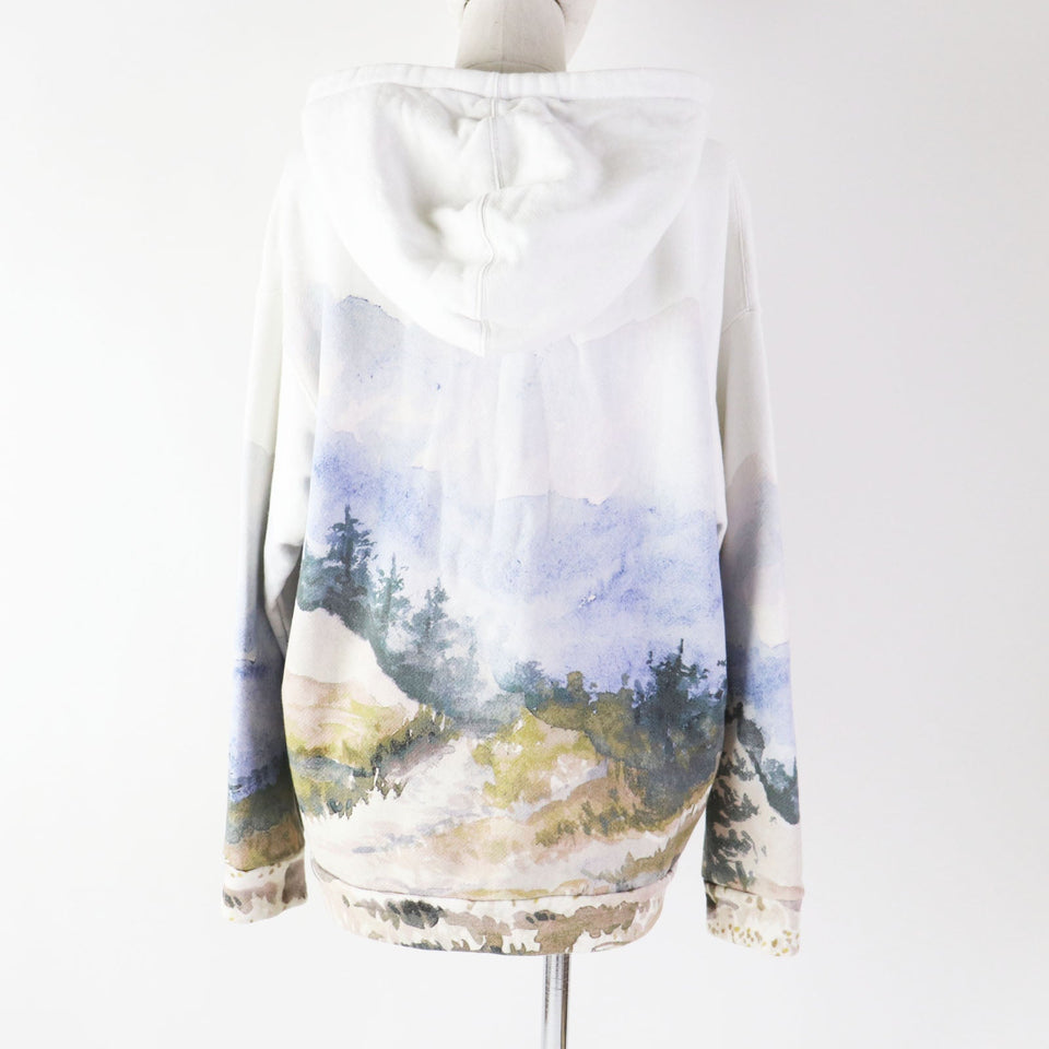 Gucci Hoodie 672474 Main: 100% cotton Multi Trail Print sweatshirt Trail Print mens(Unisex) S
