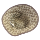 Gucci Other hats 700851 Outer: 54% wool, Outer: 46% linen, Lining: 68% polyester, Lining: 16% cotton, Lining: 16% nylon beige mens