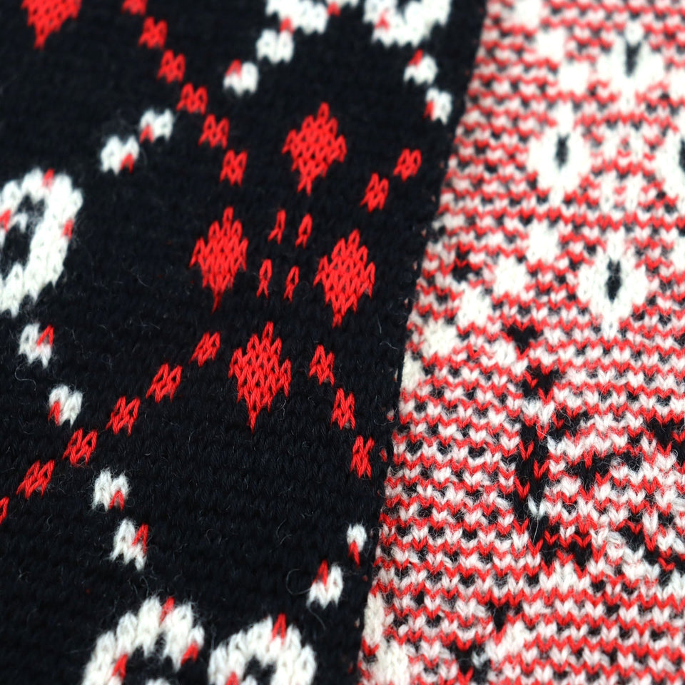 Gucci Scarf Main: 64% cotton, Main: 36% wool Black type mens