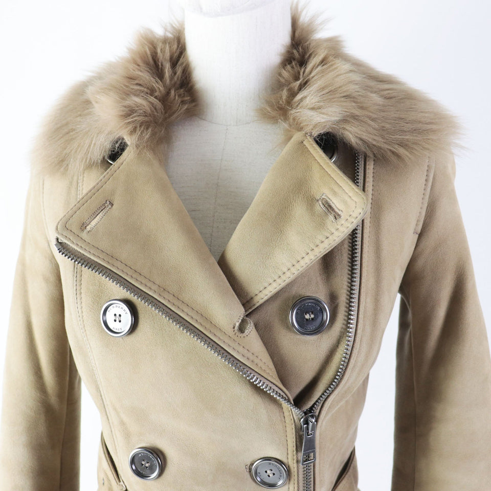 Burberry Mouton coat 3765207 Main: Mouton beige Women 38