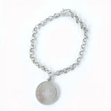 Gucci bracelet 433499 Mainï¿½FAG925 Silver Interlocking G BEE Coin Women 18