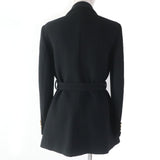 Gucci coat 619253 Main: 100% wool, Lining: 100% rayon black Women 42