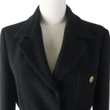 Gucci coat 619253 Main: 100% wool, Lining: 100% rayon black Women 42