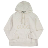 Gucci Hoodie 560502 Main: 100% cotton, Part: 100% polyester Ivory TENNIS mens S