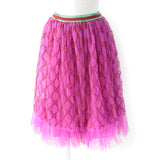 Gucci skirt 552866 Outer material: nylon 100% pink Women 12