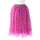 Gucci skirt 552866 Outer material: nylon 100% pink Women 12
