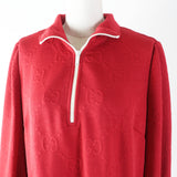 Gucci one piece 653412 Main: 100% polyester, Trimming: 72% polyester, 25% nylon, 3% polyurethane Red Women M