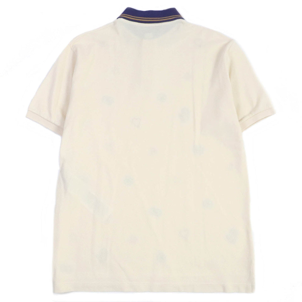 Gucci Short sleeve polo shirt 625320 Main: 97% cotton, Main: 3% polyurethane, Part: 100% cotton, Part: 100% polyester light beige mens XS