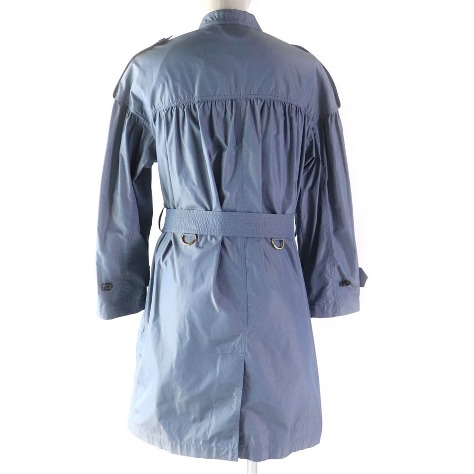 Burberry coat 4054116 Outer: 100% polyester, Lining: 100% polyester blue Women 36