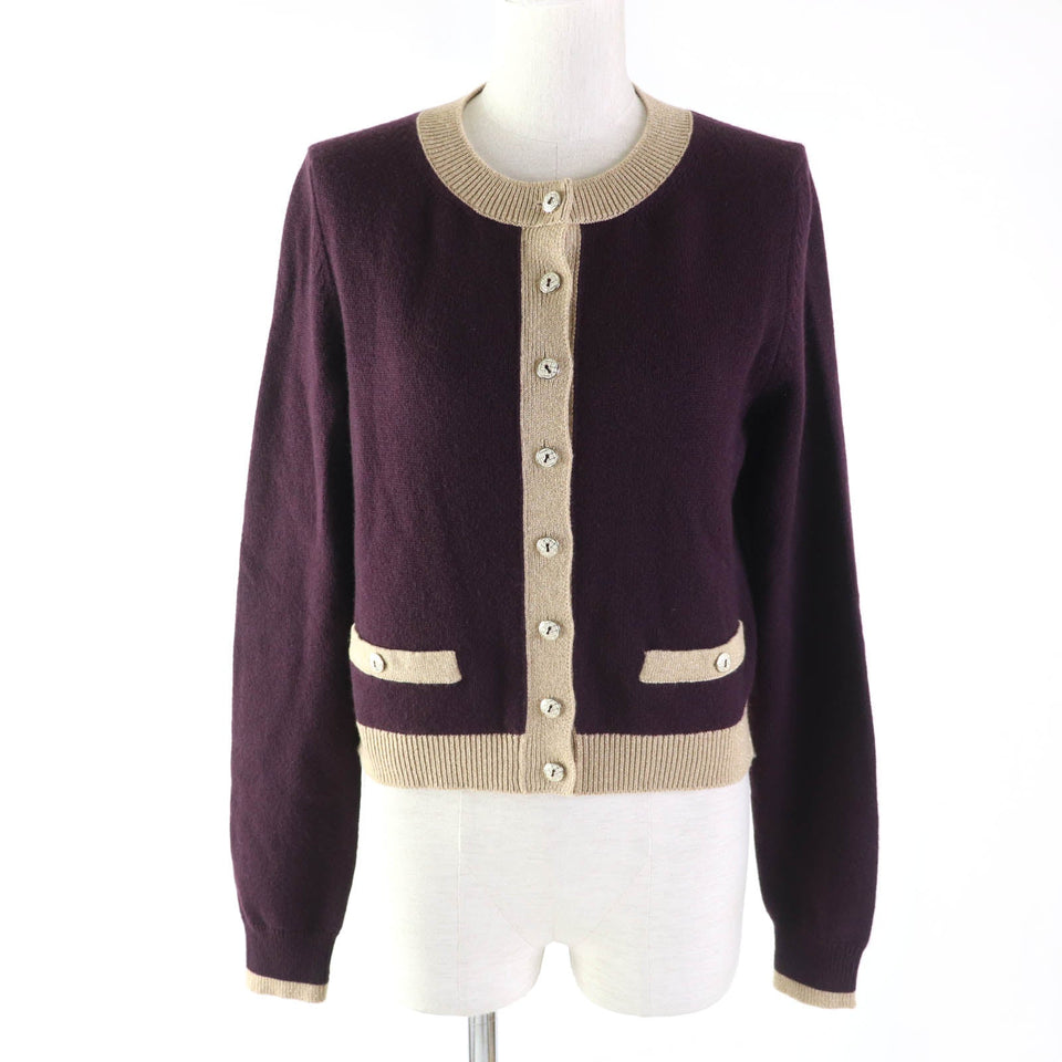 Chanel Cashmere Polyester igan 38 Women