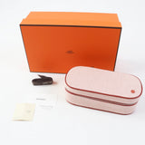 Hermes Cosmetics Pouch 100% cotton Other: 92% cotton, 8% polyurethane Orange red Escal Women
