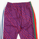 Gucci Pants 692113 Main: 55% polyester, Main: 45% cotton, Part: 100% polyamide (nylon) Navy red mens XS