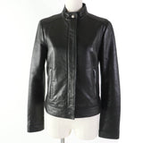 Gucci Riders jacket 290487 Main: Lamb leather, Lining: 100% rayon black Women 40