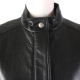 Gucci Riders jacket 290487 Main: Lamb leather, Lining: 100% rayon black Women 40