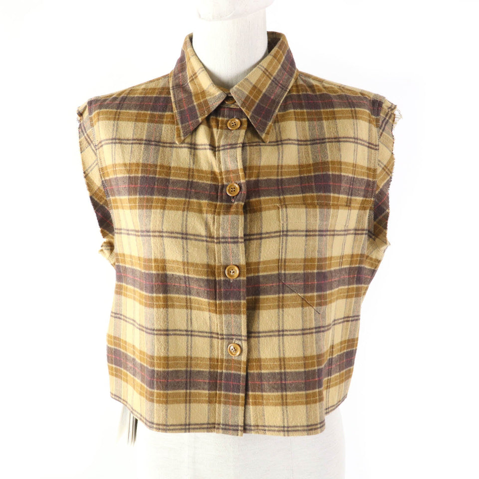 Gucci Short sleeve shirt 641302 Main: 100% cotton Brown Women 40