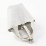 Hermes Handbag Swift, Palladium Metal white picotanlock micro Women