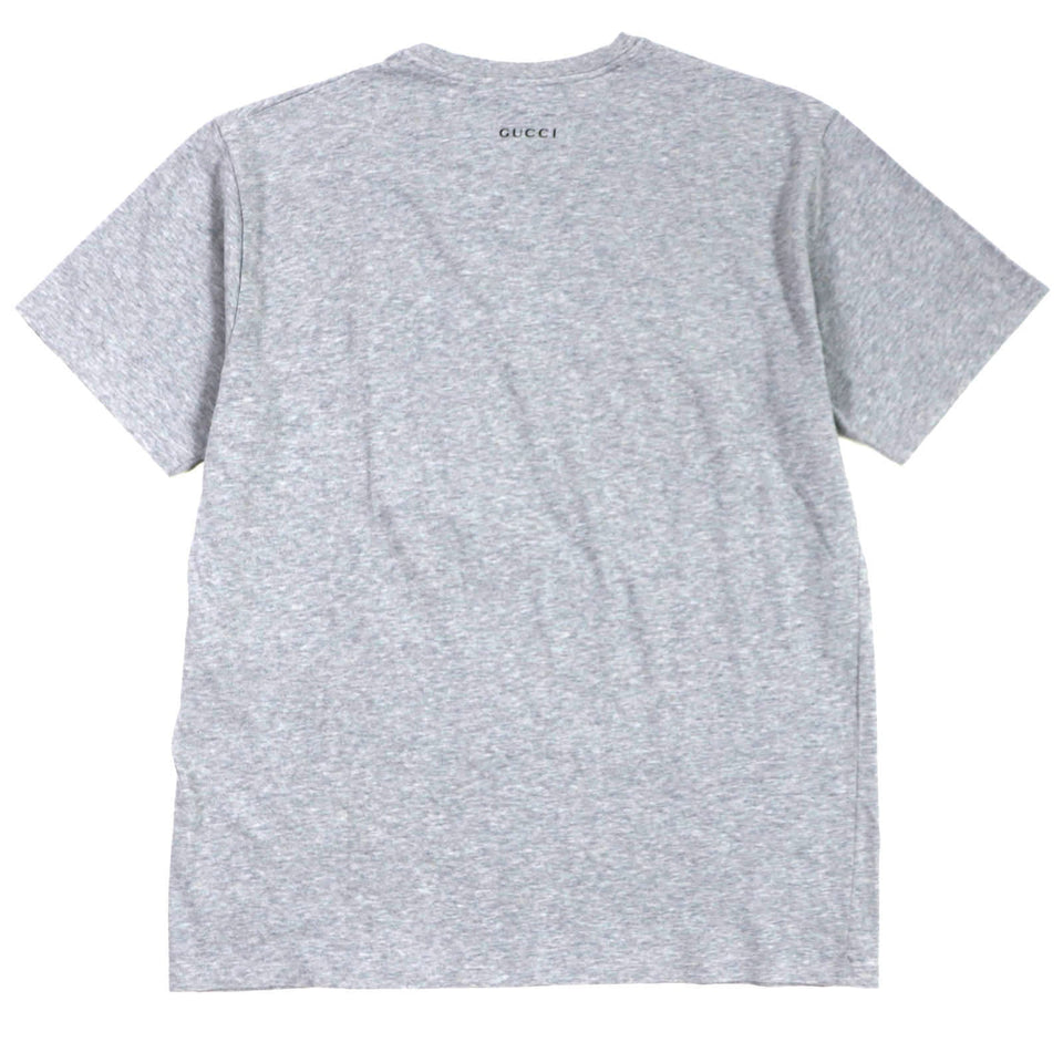 Gucci Short sleeve T-shirt 548334 Main: 100% cotton gray FLASH Donald Duck mens XXL