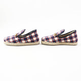 Gucci loafers Main: , Main: Tweed Inner: Boa Navy red white Women 36 1/2