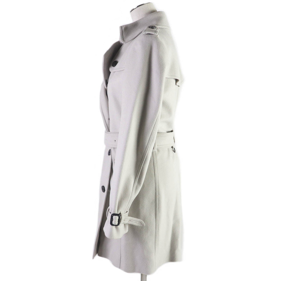 Burberry LONDON coat Outer: 80% wool, Outer: 20% cashmere, Lining: 50% acetate, Lining: 50% rayon Gurege Women 38