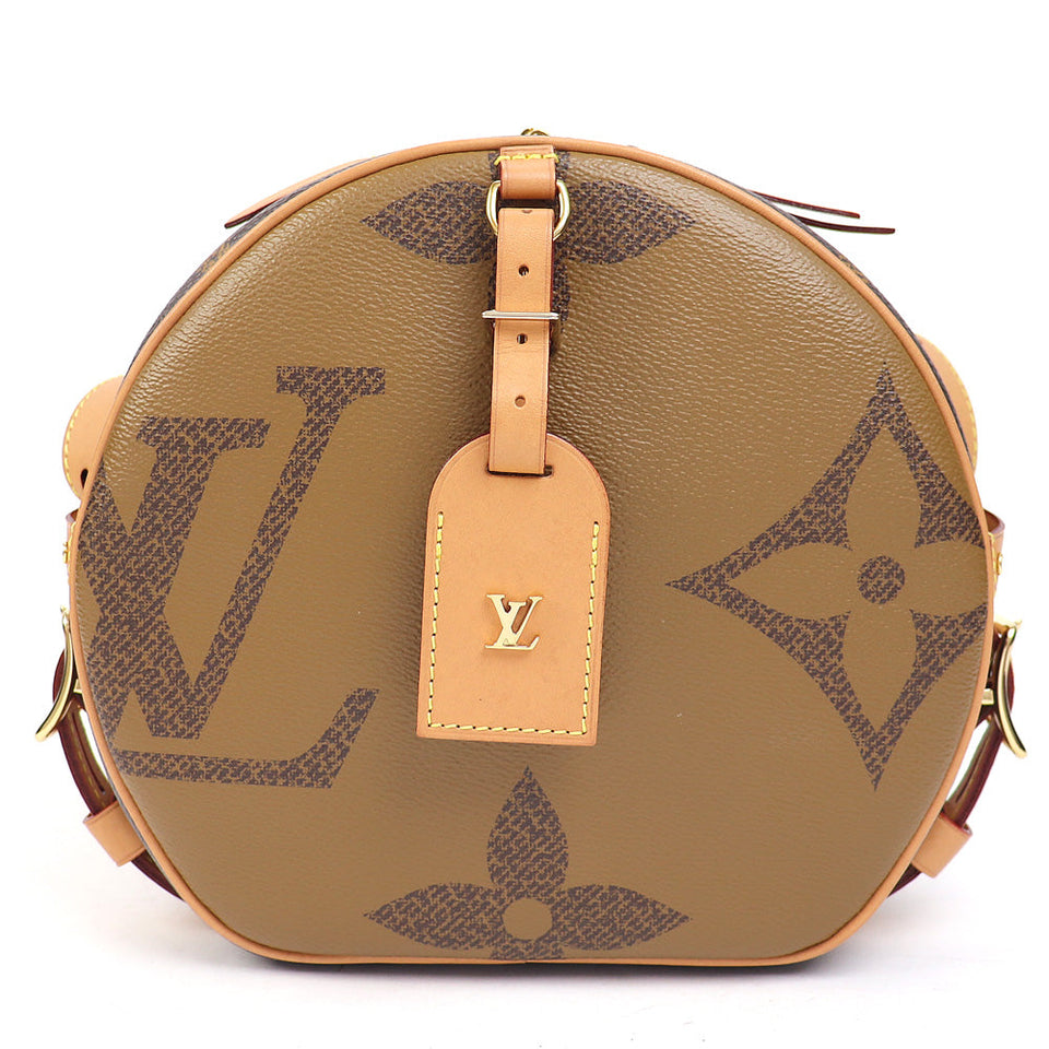 Louis Vuitton Boite Chapeau Supple Giant Monogram Shoulder Bag