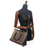 Louis Vuitton Pallas Monogram Noir Grain Calf 2way Tote Bag