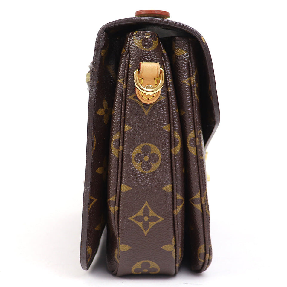 Louis Vuitton Pochette Metis MM Monogram Shoulder Bag Crossbody