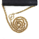 Louis Vuitton Pochette Coussin Monogram Embossed Lambskin Chain Shoulder Bag