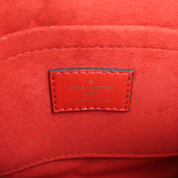 Louis Vuitton Locky BB Monogram Coquelicot Shoulder Bag Leather Red